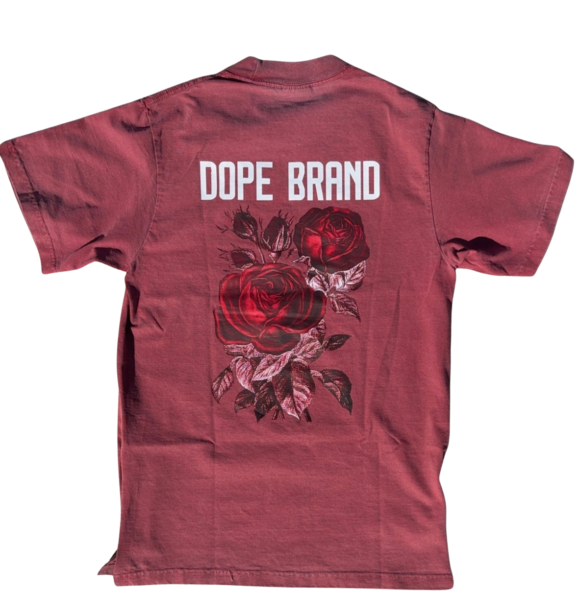 "STAY GROUNDED" Oversized Clay Red Tee