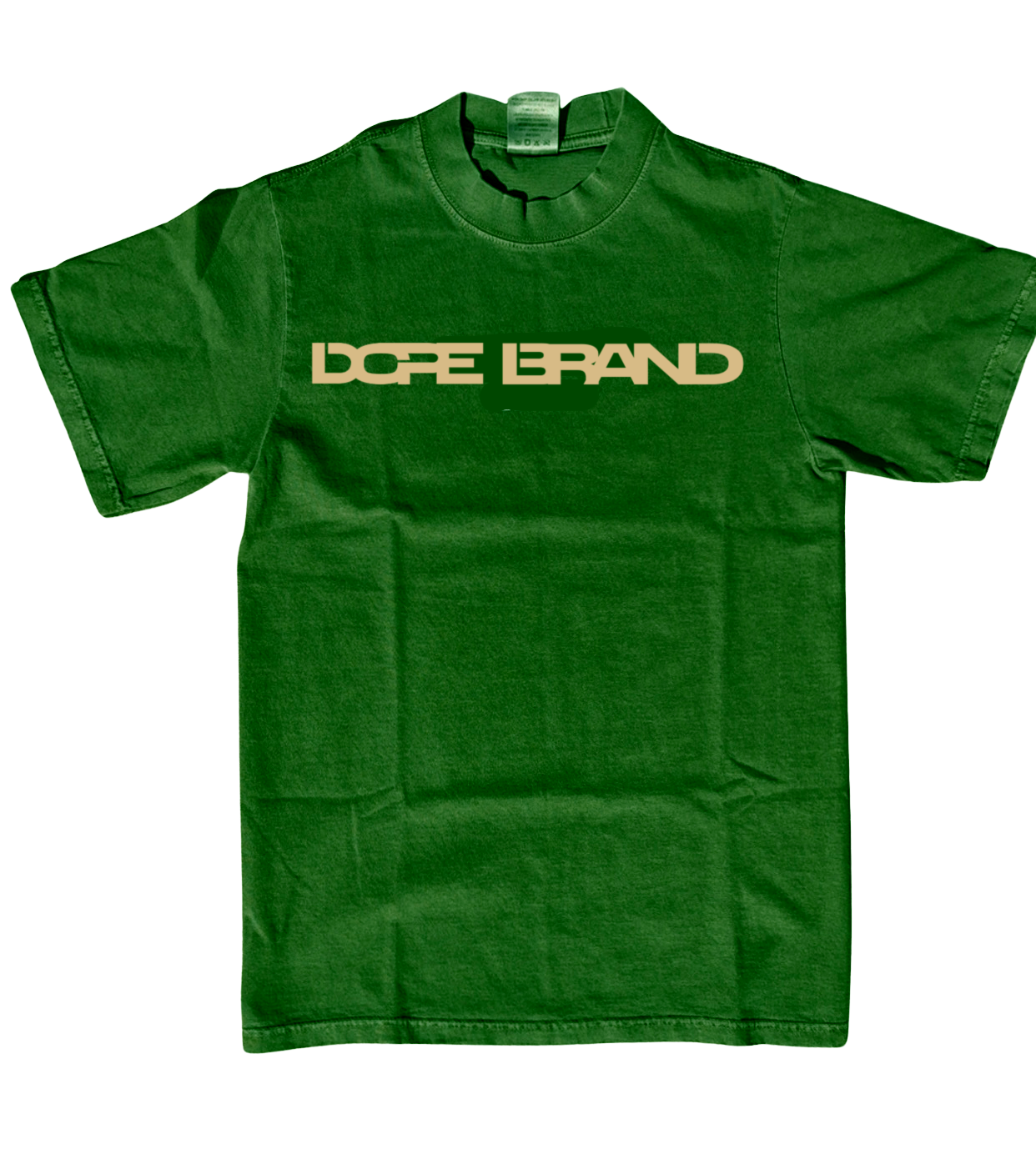 "DOPE BRAND" Forest Green Fitted Tee